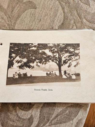 Rare Picturesque Fiji X 16 Sepia Photos Of Suva-fiji. In Good Condition.  See Photos For Same.