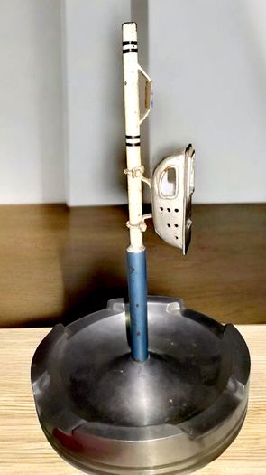 Rare 1950s bus stop ashtray