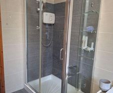 Silver Shower Enclosure Rectangular