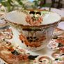 2 vintage cups with plates Image 2