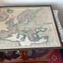 Antique map of Europe in vintage frame Image 2