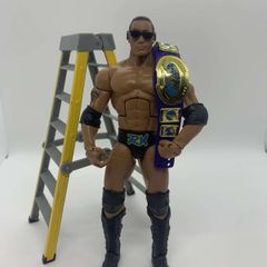 wwe elite ringside exclusive Flashback The Rock action figure
