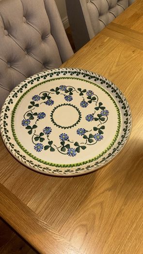 Nicholas Mosse Large Cake Stand in Clover