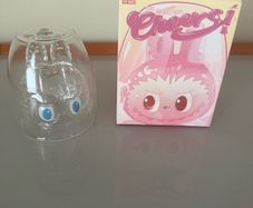 Original Pop Mart Innocence Labubu glass
