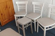 3  kitchen chairs &amp; Stool