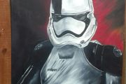 Star wars oil painting