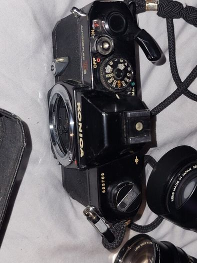 Konica camera and lenses rare