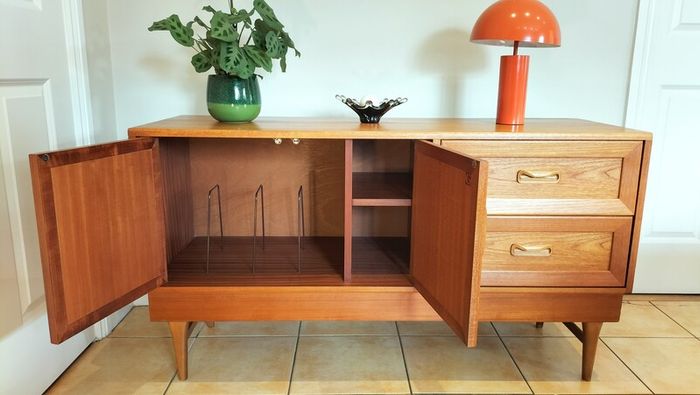 Mid Century Vintage G Plan Media Sideboard