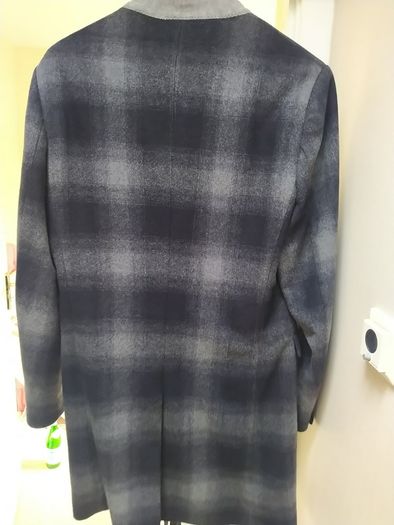 Zara Single Breasted 3/4 length 66% Wool