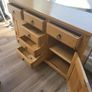 Solid oak sideboard Image 2