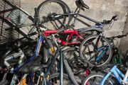 mountain bikes