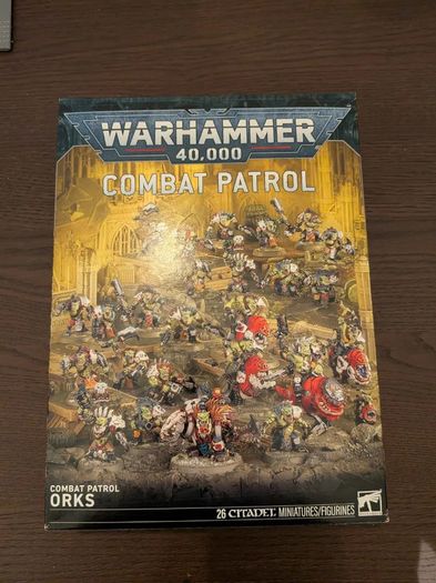 Orks combat patrol box