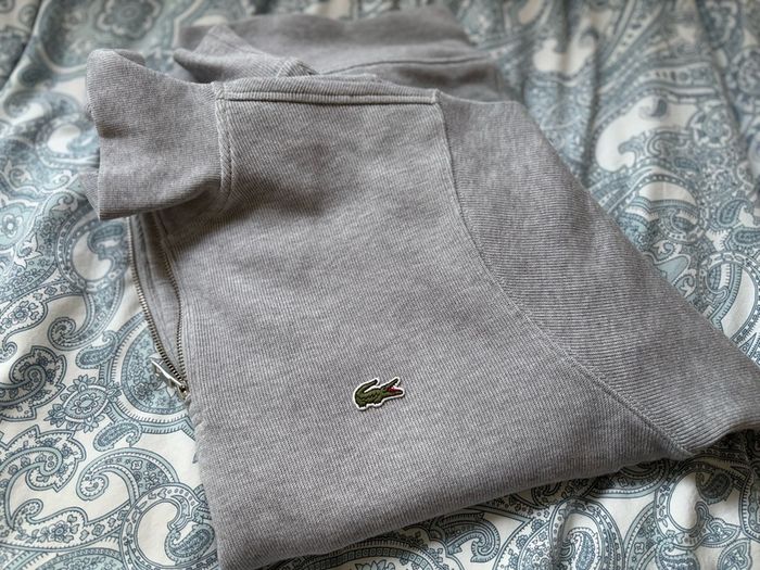 Lacoste zip up top