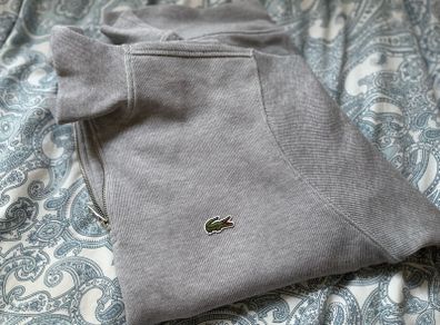 Lacoste zip up top