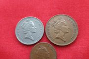 1987 English Coin Set