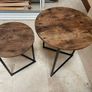 Beautiful Nest Of 2 Tables -  Side Tables - Can Deliver Image 2