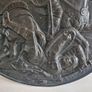 Antique 19thC Belgian Patinated Brass/Bronze 55cm Battle Shield Image 5