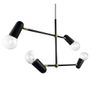 Contemporary Ceiling lights. Italy. Gold/Black. As New Image 2