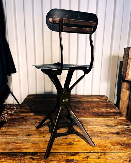 Evertaut Industrial Chair 1940's Original