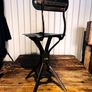 Evertaut Industrial Chair 1940's Original Image 2