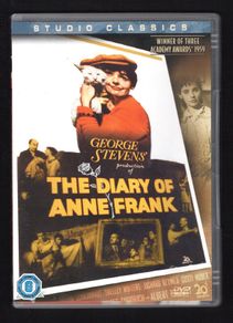 The Diary of Anne Frank DVD Movie staring Millie Perkins and Joseph Schildkraut