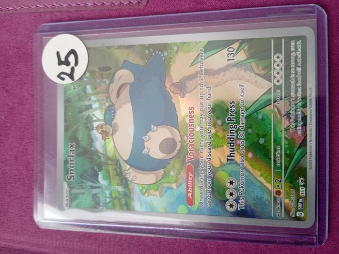 pokemon snorlax 151 promo