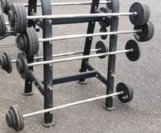 fixed weight barbell set