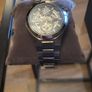 Bulova gun metal grey watch Image 5
