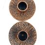 Mid Century Brutalist Bronze Candlesticks Image 8