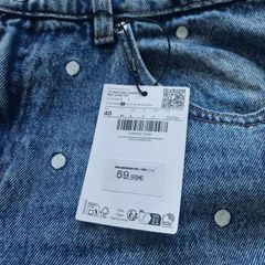 mango jeans polka dot
