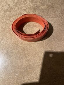 Vintage singer orange Small Vintage Measuring tape