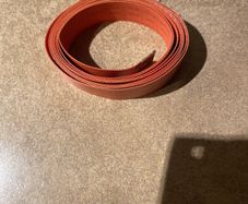 Vintage singer orange Small Vintage Measuring tape