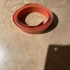 Vintage singer orange Small Vintage Measuring tape