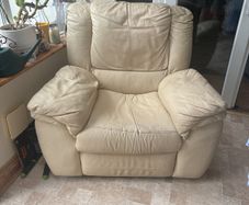 Used leather chair for sale