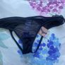 Mesh ruffle open back Panty One Size Image 4