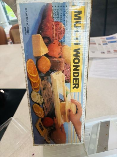 Multi Wonder Slicer Fruit Vegetable Vintage Mandoline Peeler Kitchen Cut Juicer