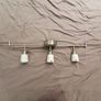 Chrome effect 5 bulb ceiling lights Image 2