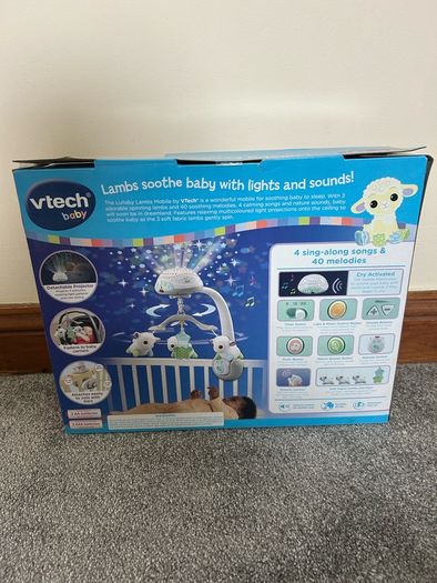 VTech baby Lullaby Lambs cot mobile
