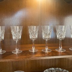 Wine Glasses x 6 - Galway Crystal