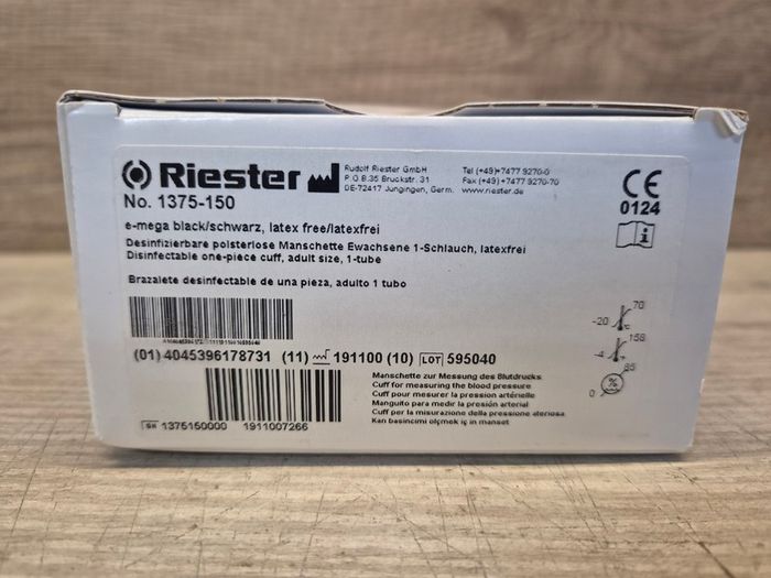 Riester e-mega Sphygmomanometer 1375-150 Adult