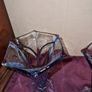 Pair of Antique Art Deco Czech Stolzle/Hermanova Hut Glass vases Image 8