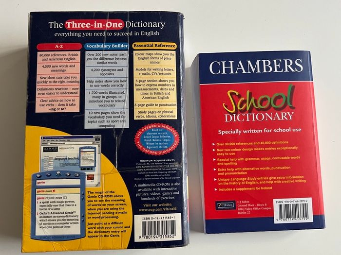 Bundle of English Dictionaries