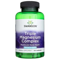 Swanson Triple Magnesium Complex 100caps