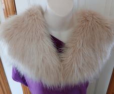 Faux fur wrap