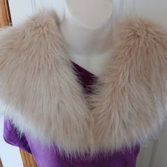 Faux fur wrap