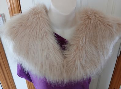 Faux fur wrap
