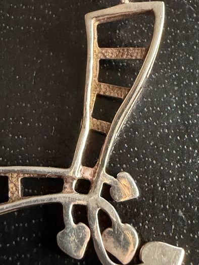 silver necklace