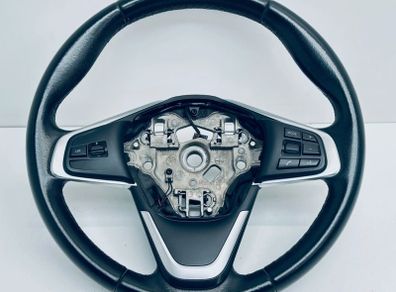 BMW F39 X2 F45 F46 F48 X1  Black Leather Multifunction Steering Wheel