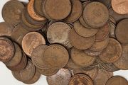 United Kingdom 1/2p Halfpenny Coin Lot 100 Coins Mixed Date and Condition XF to UNC