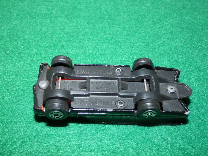 Corgi Juniors Batmobile 1976 Made In Uk Play Worn